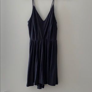 Darkest Grey Silence and Noise Romper